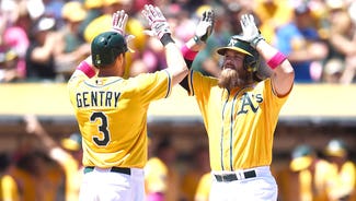 Next Story Image: Norris homers twice as A's complete sweep of Nationals